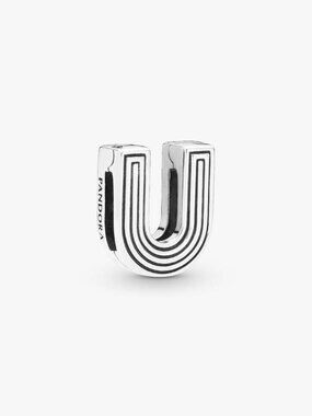 PandoraReflexions? Letter U Clip Charm